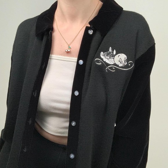 Vintage Warner Bros Tweety and Penelope Jacket - Picture 2 of 14